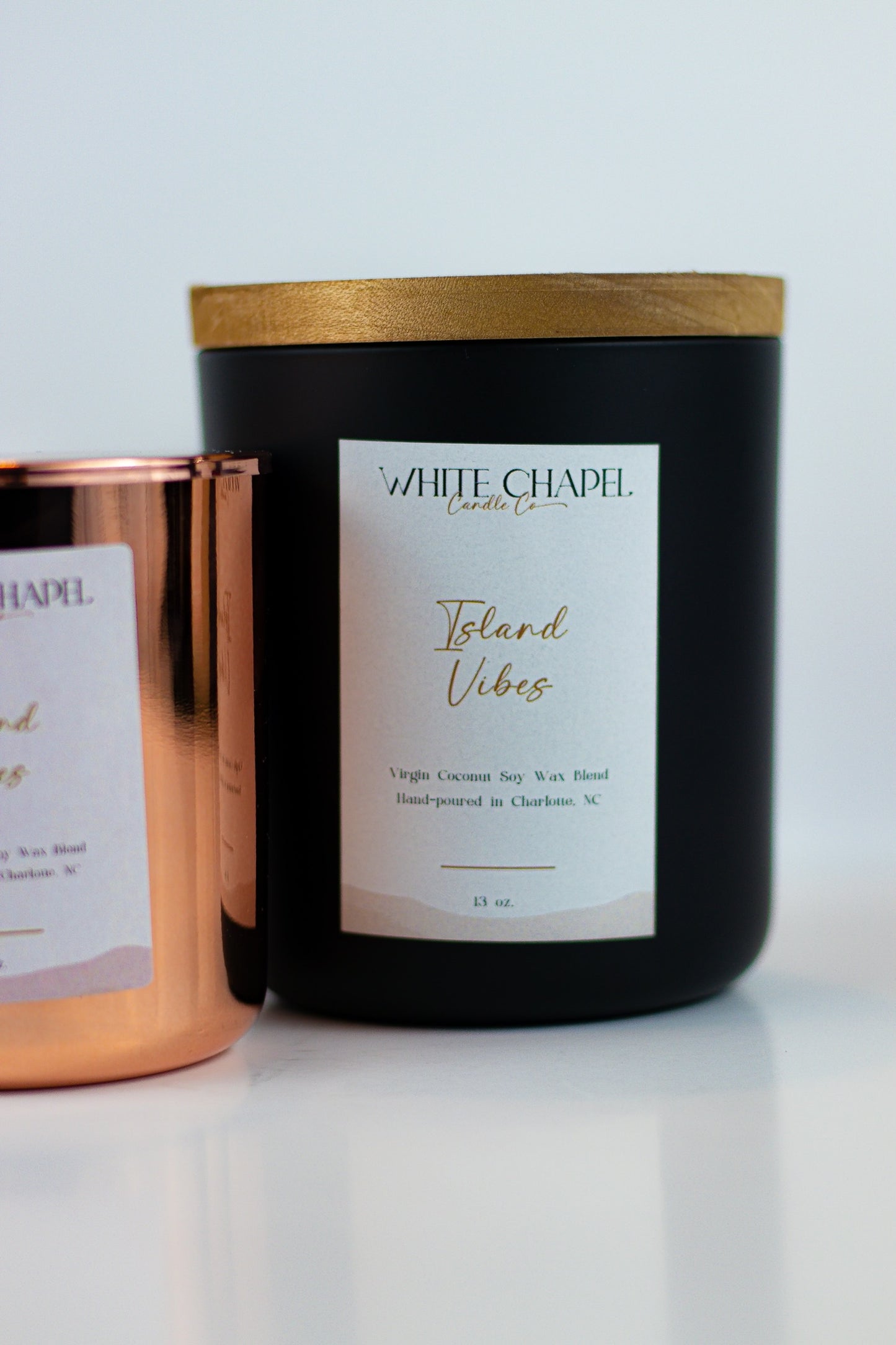 Island Vibes Wood Wick Candle